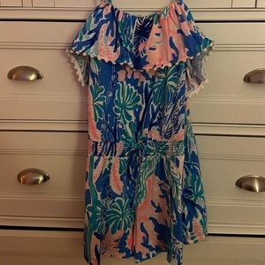 Girls Lilly Pulitzer Patterned Romper
